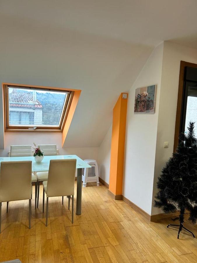 Acogedor Apartamento Atico En El Centro De O ปอร์ริญโญ ภายนอก รูปภาพ